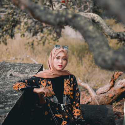 Linen Blend Summer Abaya — Cream